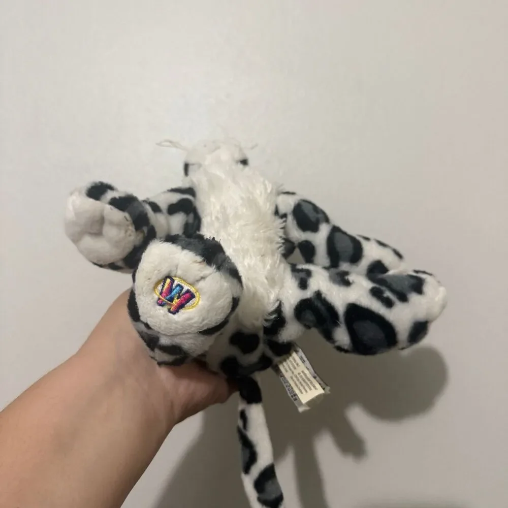 Webkinz Snow Leopard Plush No Code HM378 Retired Stuffed Animal Ganz